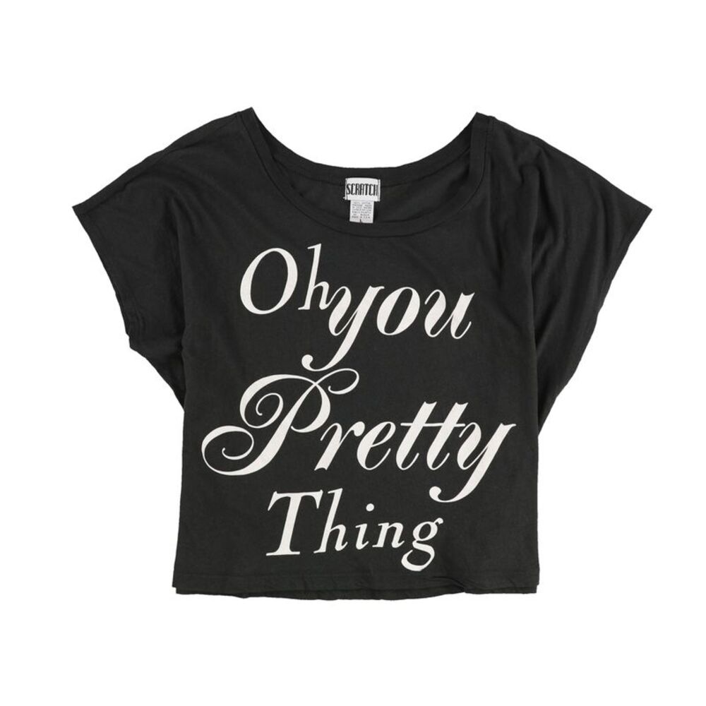 Scratch Womens Oh You Pretty Thing Graphic T-Shirt, NWT